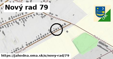 Nový rad 79, Jahodná