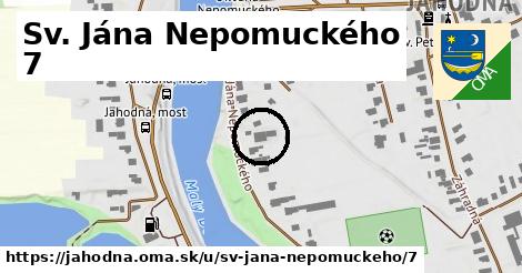 Sv. Jána Nepomuckého 7, Jahodná