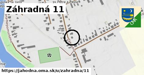 Záhradná 11, Jahodná