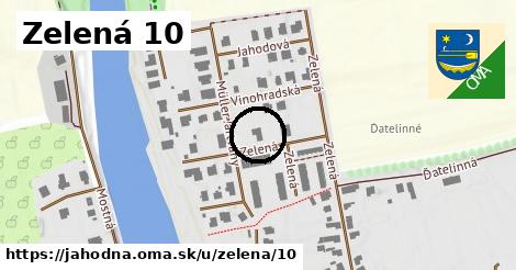 Zelená 10, Jahodná