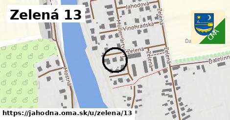 Zelená 13, Jahodná