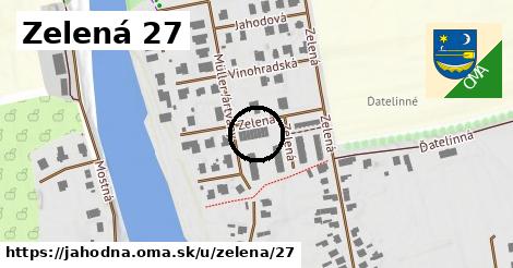 Zelená 27, Jahodná