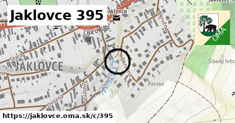 Jaklovce <span class="supisne">395</span>