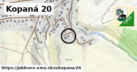 Kopaná 20, Jaklovce