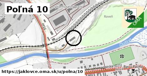 Poľná 10, Jaklovce