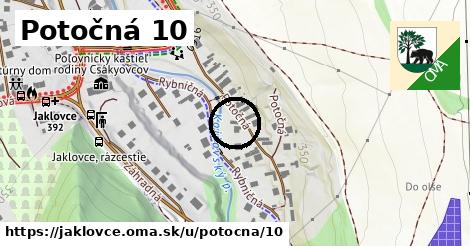 Potočná 10, Jaklovce