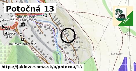Potočná 13, Jaklovce
