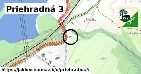 Priehradná 3, Jaklovce