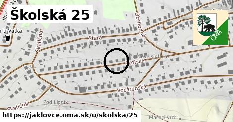 Školská 25, Jaklovce