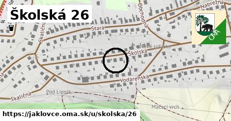 Školská 26, Jaklovce