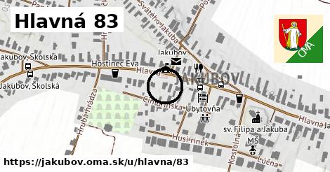 Hlavná 83, Jakubov