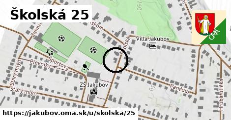Školská 25, Jakubov