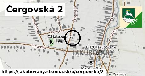 Čergovská 2, Jakubovany, okres SB