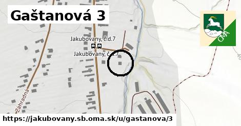 Gaštanová 3, Jakubovany, okres SB