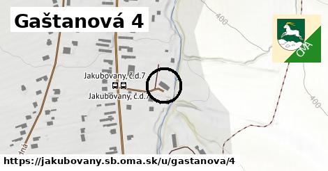 Gaštanová 4, Jakubovany, okres SB