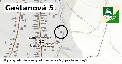Gaštanová 5, Jakubovany, okres SB