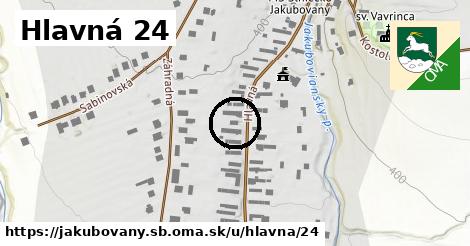 Hlavná 24, Jakubovany, okres SB