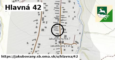 Hlavná 42, Jakubovany, okres SB