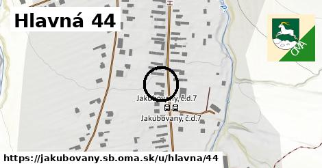 Hlavná 44, Jakubovany, okres SB