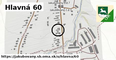 Hlavná 60, Jakubovany, okres SB