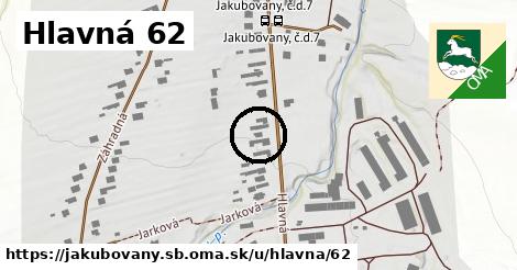 Hlavná 62, Jakubovany, okres SB