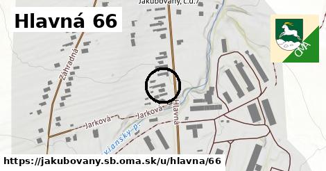 Hlavná 66, Jakubovany, okres SB