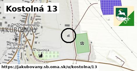 Kostolná 13, Jakubovany, okres SB