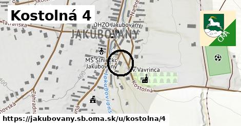 Kostolná 4, Jakubovany, okres SB