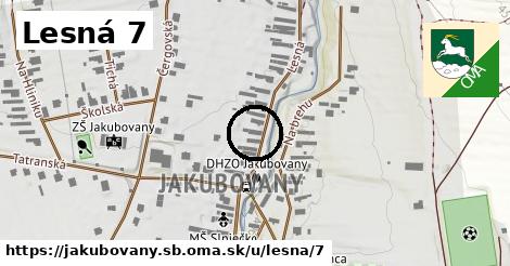 Lesná 7, Jakubovany, okres SB
