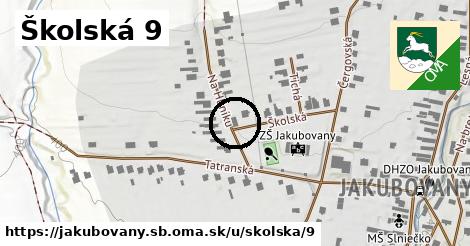 Školská 9, Jakubovany, okres SB