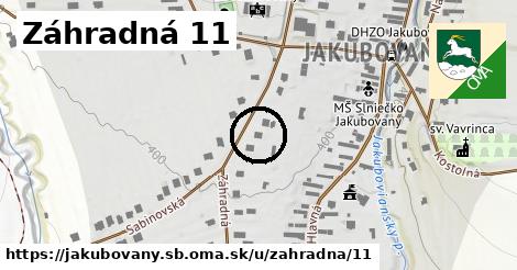 Záhradná 11, Jakubovany, okres SB