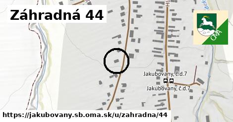 Záhradná 44, Jakubovany, okres SB