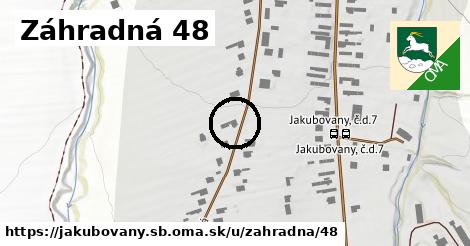 Záhradná 48, Jakubovany, okres SB