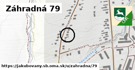 Záhradná 79, Jakubovany, okres SB