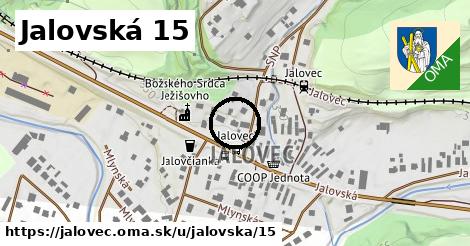 Jalovská 15, Jalovec
