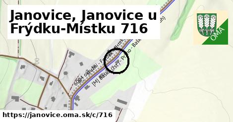 Janovice, Janovice u Frýdku-Místku <span class="supisne">716</span>
