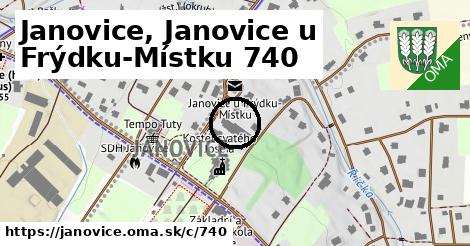 Janovice, Janovice u Frýdku-Místku <span class="supisne">740</span>