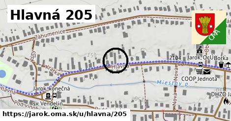 Hlavná 205, Jarok