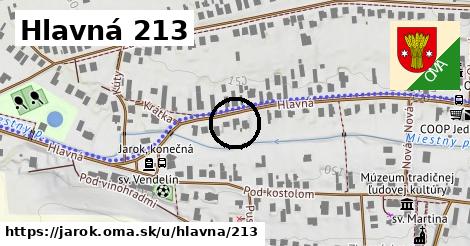 Hlavná 213, Jarok