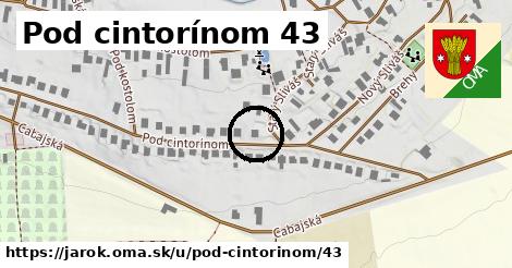 Pod cintorínom 43, Jarok