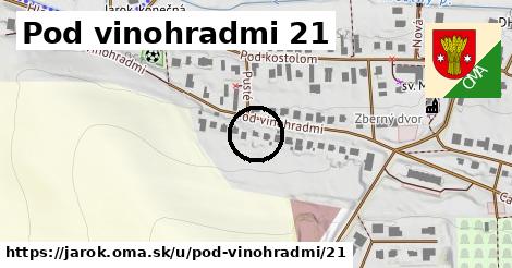 Pod vinohradmi 21, Jarok