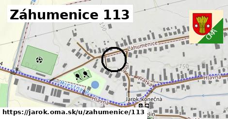 Záhumenice 113, Jarok