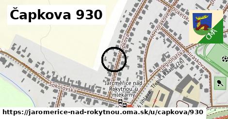 Čapkova 930, Jaroměřice nad Rokytnou