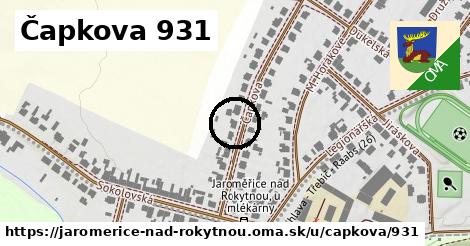 Čapkova 931, Jaroměřice nad Rokytnou