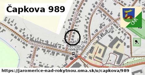 Čapkova 989, Jaroměřice nad Rokytnou