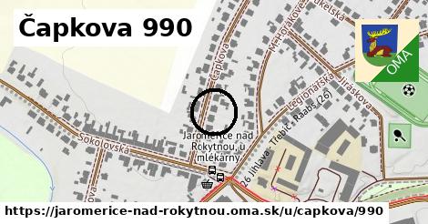 Čapkova 990, Jaroměřice nad Rokytnou