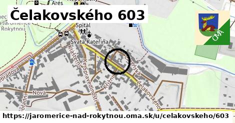 Čelakovského 603, Jaroměřice nad Rokytnou