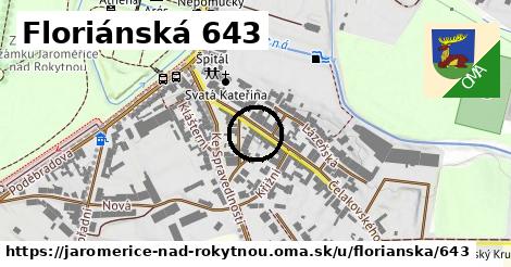 Floriánská 643, Jaroměřice nad Rokytnou