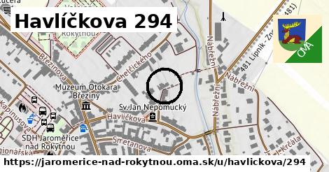 Havlíčkova 294, Jaroměřice nad Rokytnou