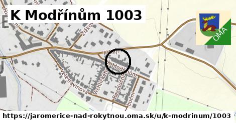 K Modřínům 1003, Jaroměřice nad Rokytnou